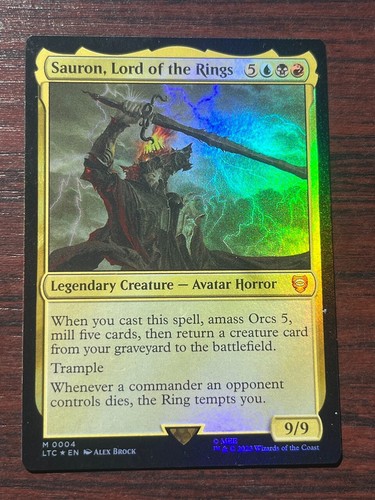 Foil sauron lord of - lord, the