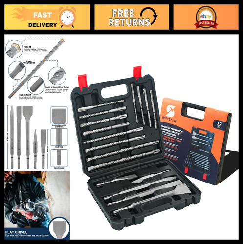 17pcs sds plus - sds,