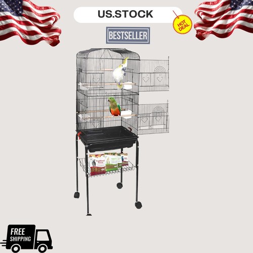 Rolling bird cage large - bird,