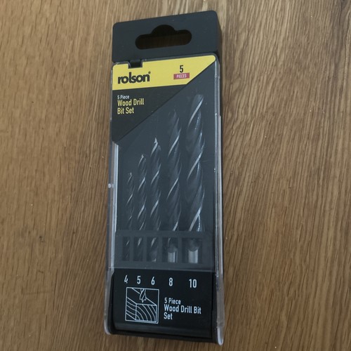 Wood drill bit set - drill, 4