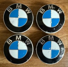 Genuine BMW 68mm Wheel Centre Caps x4pcs OEM 6783536-03
