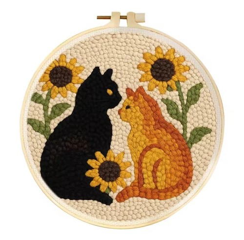Punch needle kit for - punch,
