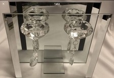 Twin tea light Glass candle