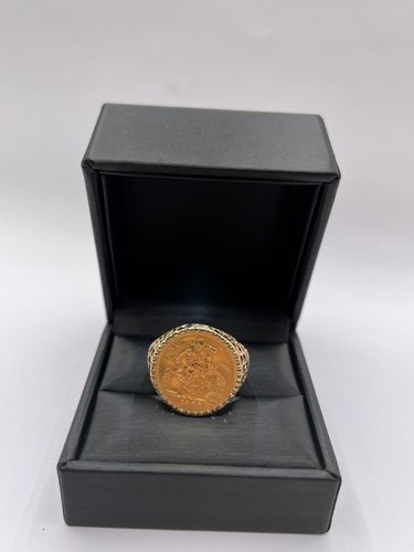 1900 half sovereign ring - sovereign,
