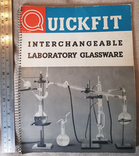 SCARCE - Quickfit Interchangeable Laboratory Glassware Catalogue 1938