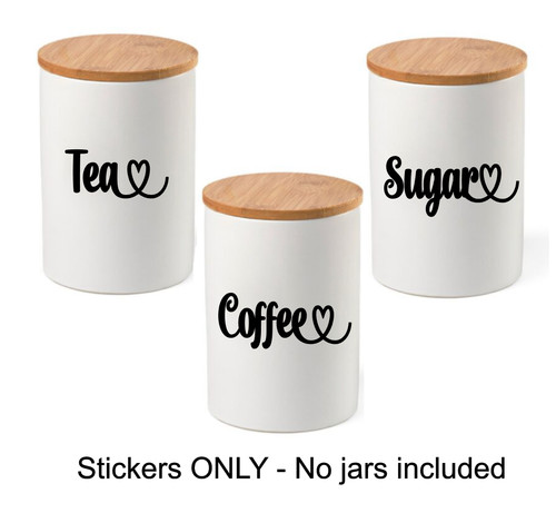 Tea coffee sugar vinyl - x,