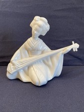 Japanese Geisha Girl Porcelain