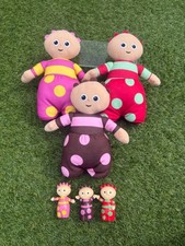 In The Night Garden Full Set Of Talking Tombliboos & figures  2015 Rare Video