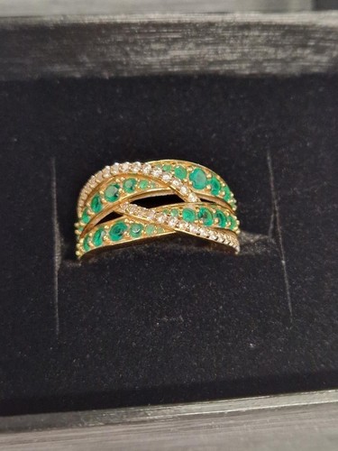 Gold plated silver - silver, set