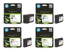 Genuine HP 950 Black + 951XL