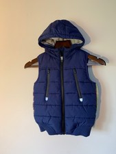 Girls navy Next gilet/body