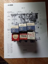 Drake R4-C Receiver Tube Kit