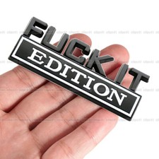 3D FUCK-IT EDITION Logo Emblem