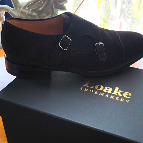 Loake shoemakers brown suede - loake,