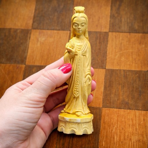 Vintage guanyin statue - vintage,