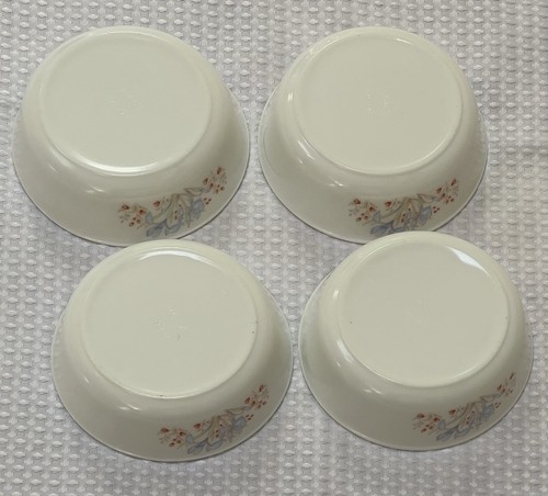Pyrex vintage blue iris floral - vintage,