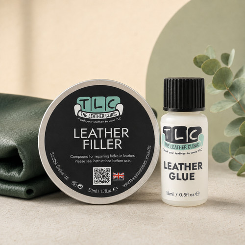 Leather glue filler 10ml - leather,