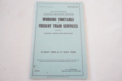1985 london midland region - 1985,