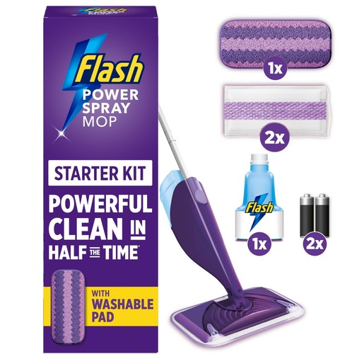 Flash power spray mop - power, floor
