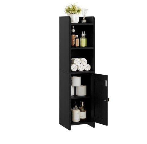 Slim bathroom floor cabinet - slim,