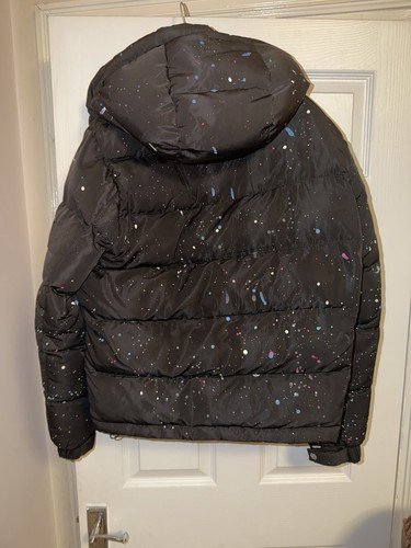 Nvlty hooded black puffer - hooded,