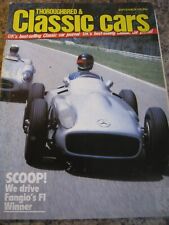 CLASSIC CARS SEP 1983 FANGIO