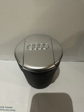 Audi Car Ashtray Ash Tray Storage Cup Bin Coin Holder 8UD857951 Large NEW