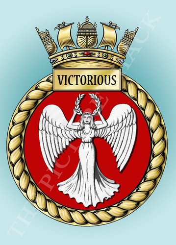 Hms victorious crest - crest, a