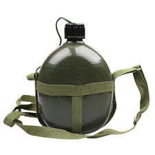 Military Water Bottle Canteen Camping Army Drinking Flask with Carrier Strap