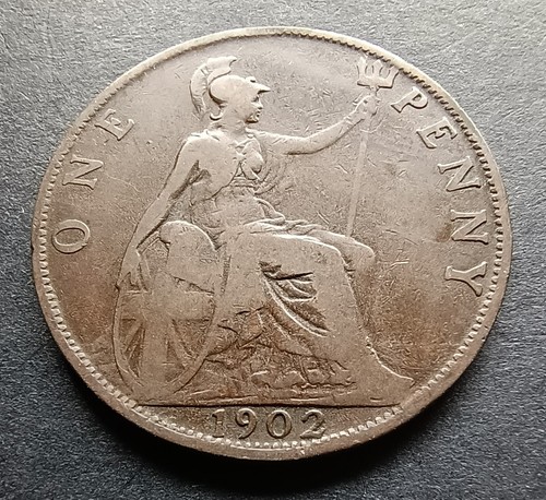 1902 one penny low - penny,