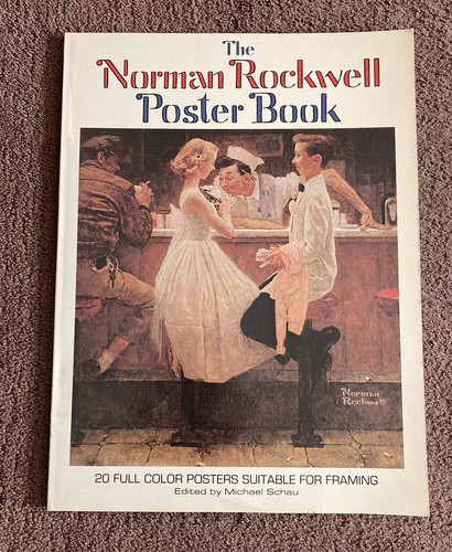 Norman rockwell poster book - rockwell,