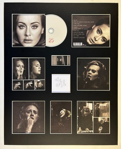 Adele signed autographed - adele,