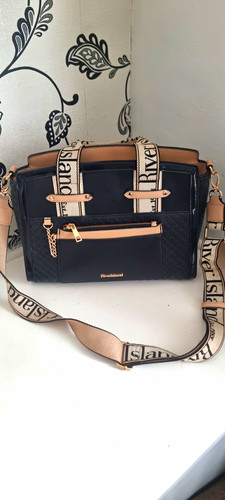 River island black beige - river, black/beige