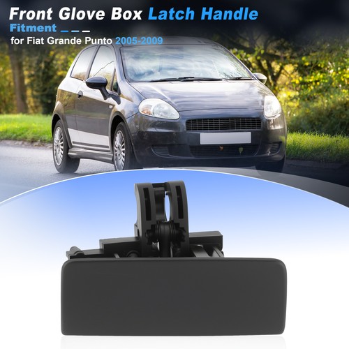 Black glove box latch - glove, handle