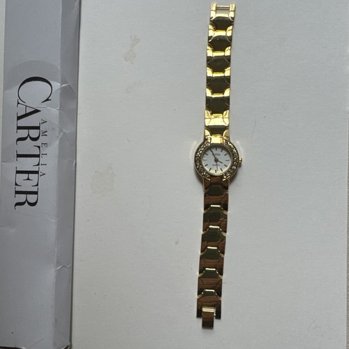 Amelia carter gold tone watch - carter,,