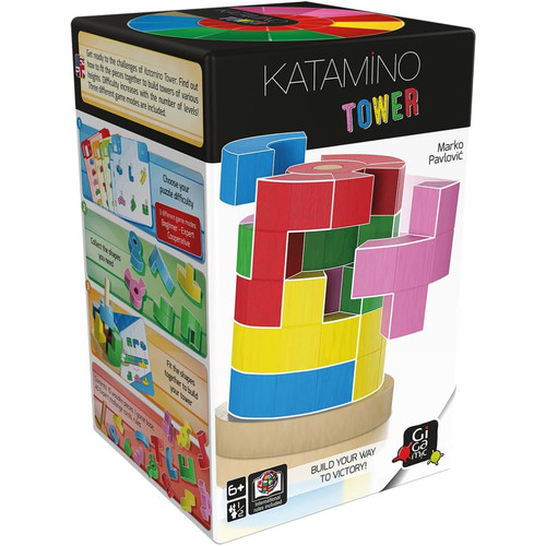 Gigamic katamino tower - katamino, family