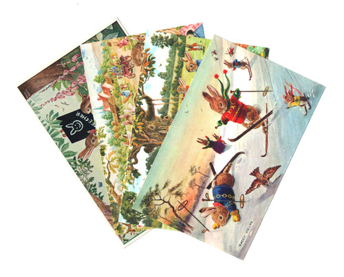 Racey helps postcards new - racey,