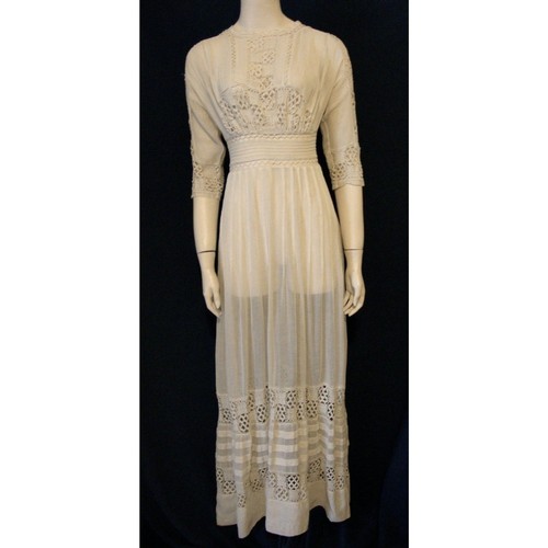 Vintage edwardian tea dress - vintage,