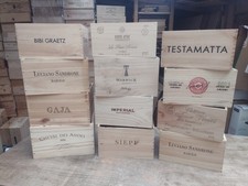 Wooden Wine Box Crate ~