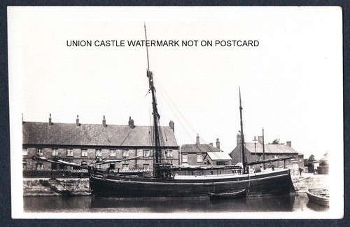 Postcard sailing ship - rp,