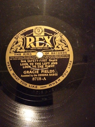 Gracie fields look to the - fields,