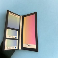 Jw Faux Leather Tract Folder