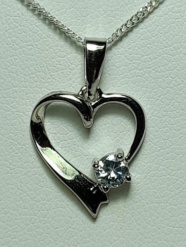 Silver heart cubic - heart,