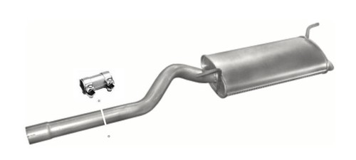 Exhaust muffler end pipe for - exhaust,