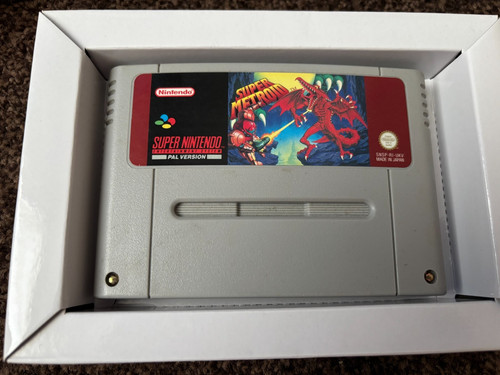 Super metroid nintendo snes - super,