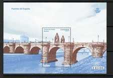 SPAIN MNH 2013 MS4802 BRIDGES