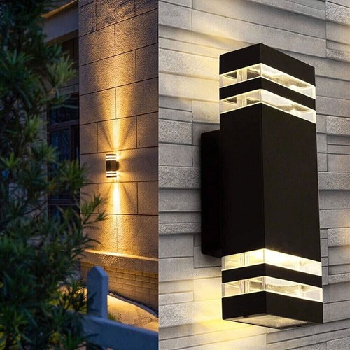 Led outdoor wall light - led, down