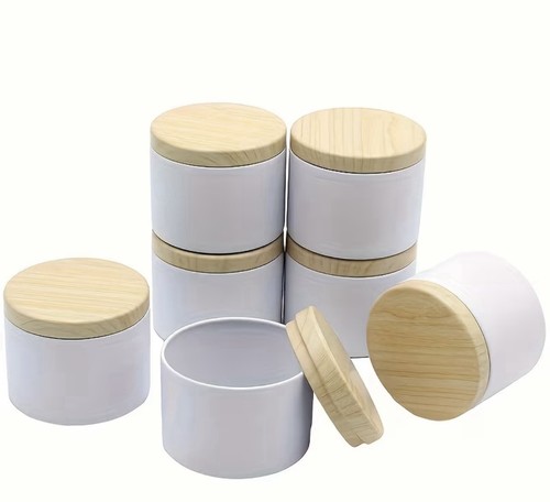 Piece 4oz metal candle - 12,