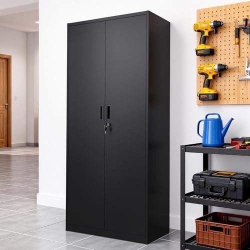 Heavy duty black - black, metal