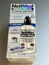 Neilmed Natural Sinus Rinse Relief Premixed Sachet & 240 ml Bottle 